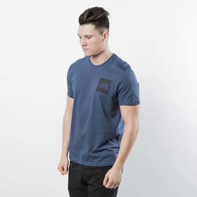 The North Face - t-shirt M S/S Fine Tee blue wing teal T0CEQ5N4L