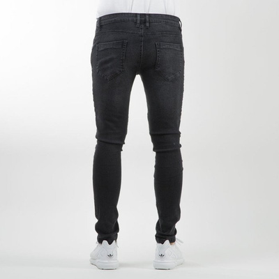 Urban Classics Slim Fit Biker Jeans black TB1436