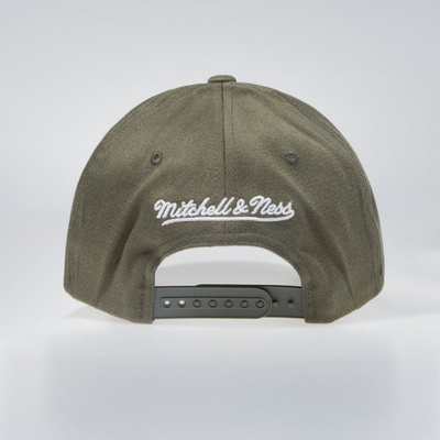 Cap Mitchell & Ness snapback New York Knicks olive Flexfit 110
