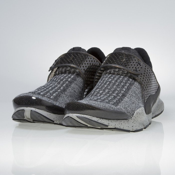 Sneakers buty Nike Sock Dart Se Premium black white-university red 859553-001