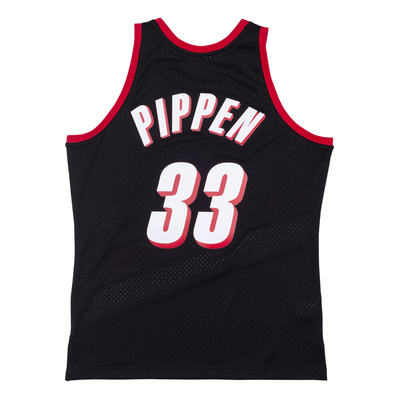 Koszulka Mitchell & Ness Portland Trail Blazers #33 Scottie Pippen czarna Swingman Jersey