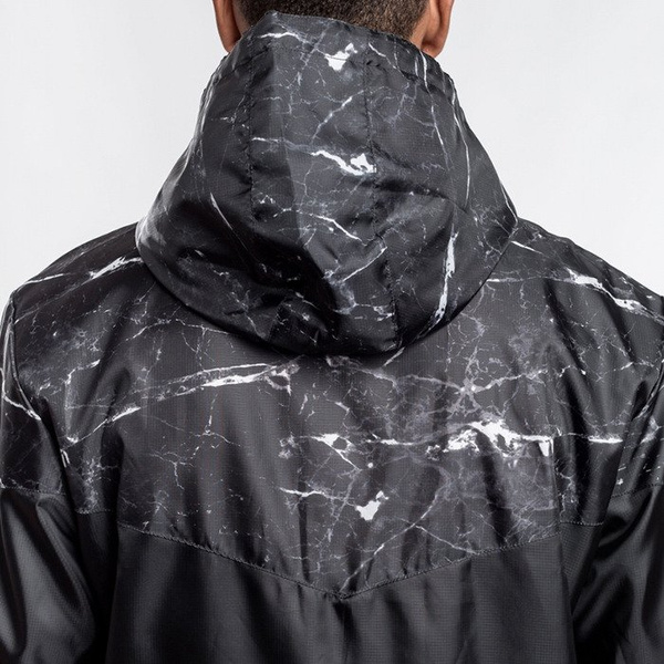 Cayler & Sons kurtka jacket Infinity Windbreaker black marble / gold WL-CAY-AW16-AP-02-03