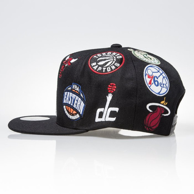 Mitchell & Ness cap snapback NBA Eastern black ALL OVER EU879