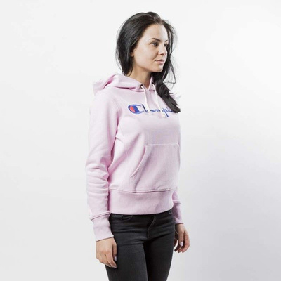 Bluza damska Champion Sweatshirt Reverse Weave Hoody pink 109275/S17/2549