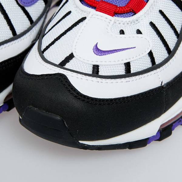 Sneakers buty Nike Air Max 98 white/black-psychic purple (640744-110)