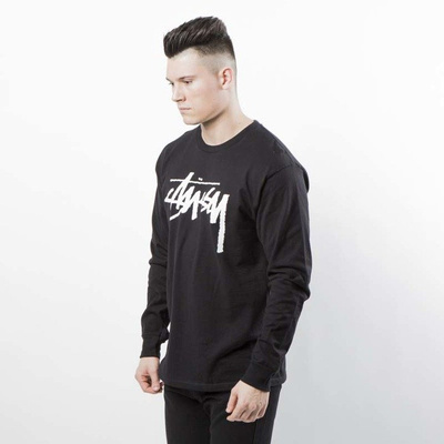 Stussy Longsleeve Old Stock LS Tee black