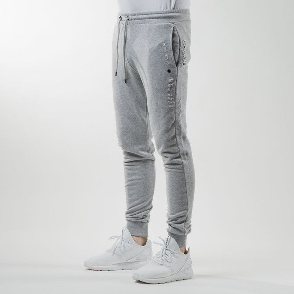 Spodnie dresowe Criminal Damage Shoreditch Jogger grey