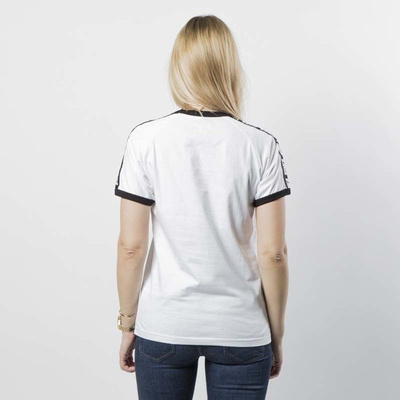 Women t-shirt Koka Fake-Tape T-Shirt white