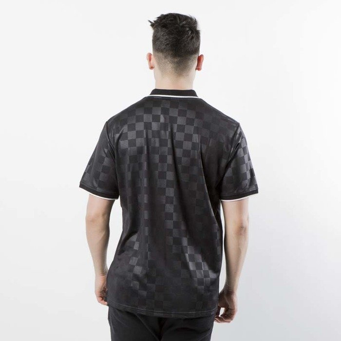 Carhartt WIP S/S Stadium Polo black / white | Bludshop.com