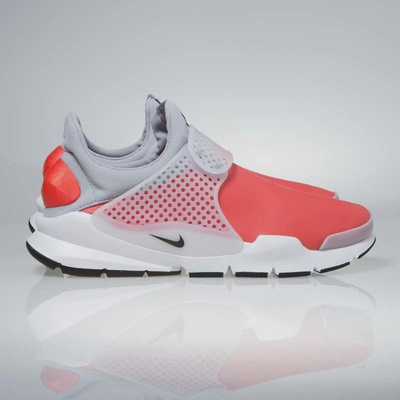 Sneakers buty Nike Sock Dart SE max orange / black - wolf grey 911404-800