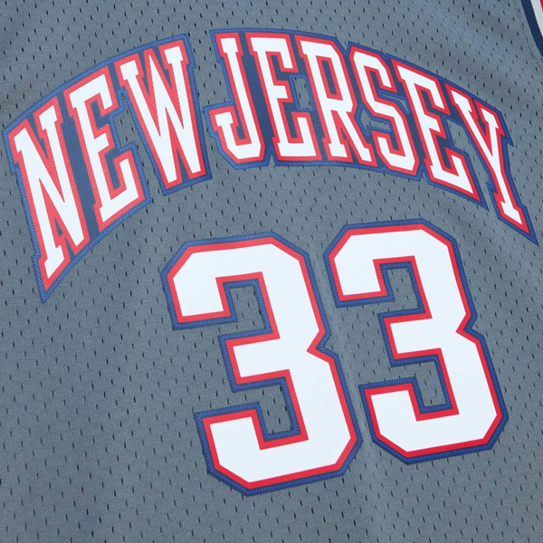 Koszulka Mitchell & Ness New Jersey Nets #33 Stephon Marbury Alternate Jersey szara