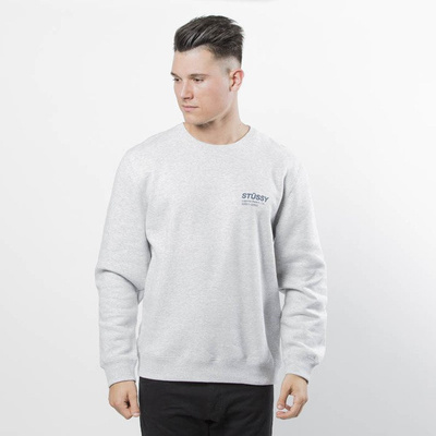 Bluza Stussy Surf & Sport Crew Ash Heather