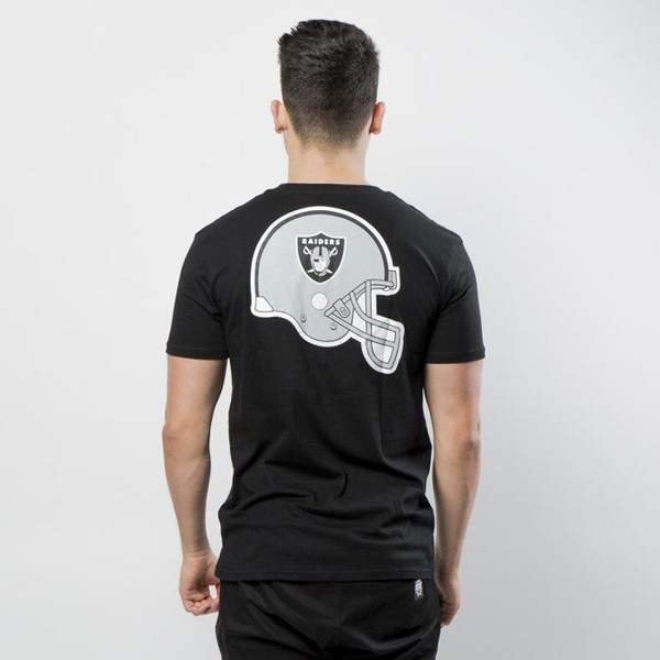 Koszulka Majestic Athletic NFL Helmet Logo Tee Oakland Raiders black