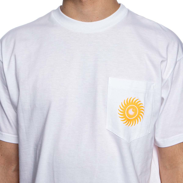 Koszulka Carhartt WIP S/S Note Pocket T-shirt biała