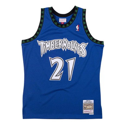 Mitchell & Ness Minnesota Timberwolves #21 Kevin Garnett royal Swingman Jersey 