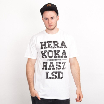 Dziedzic Pruski koszulka Hera Koka Hasz Lsd White