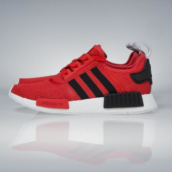 Sneakers buty Adidas Originals NMD_R1 red / core black / footwear white BB2885
