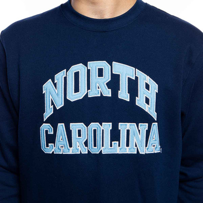 Bluza Mitchell & Ness North Carolina granatowa NCAA Arch Crew