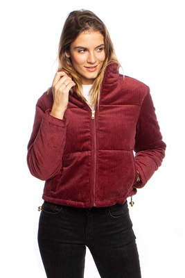 Damska kurtka zimowa Urban Classics Ladies Jacket bordowa