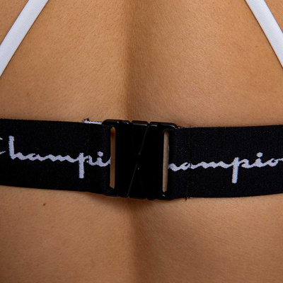 Top kąpielowy Champion Reverse Weave Swimming Top biały