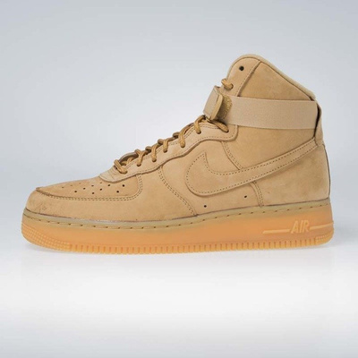 Sneakers buty Nike Air Force 1 High '07 LV8 WB flax/flax-outdoor green (882096-200)