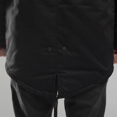 Backyard Cartel jacket Parka Long khaki / black