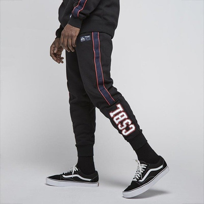 Cayler & Sons spodnie dresowe Black Label Worldwide Classic Sweatpants black / red