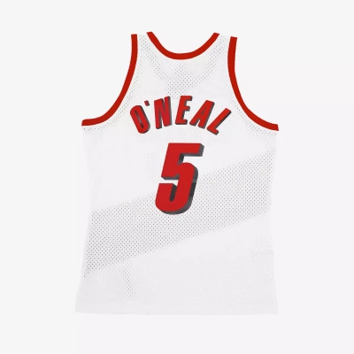 Mitchell & Ness Portland Trail Blazers #5 Jermaine O'Neal Swingman Jersey white