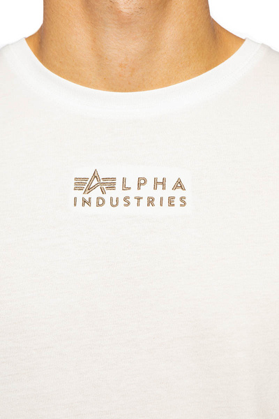 Koszulka Alpha Industries Organics EMB T-shirt biała