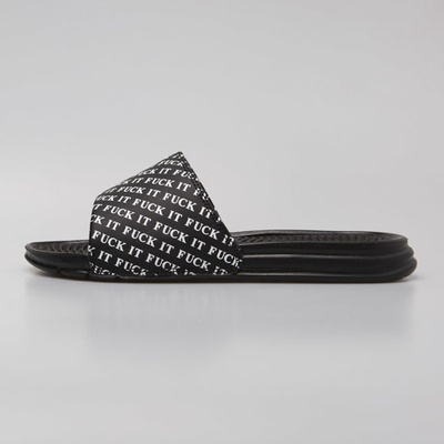 Klapki HUF Fuck It Slide black
