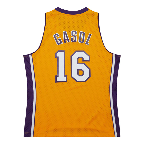 Koszulka Mitchell & Ness Los Angeles Lakers #16 Pau Gasol Gold Jersey gold