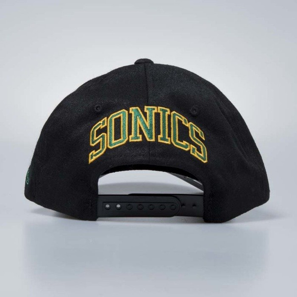 Czapka Mitchell & Ness snapback Seattle Supersonics black Eazy Flexfit 110