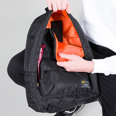 Alpha Industries Crew Backpack black