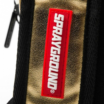 Sprayground plecak Mini Gold Brick gold / black