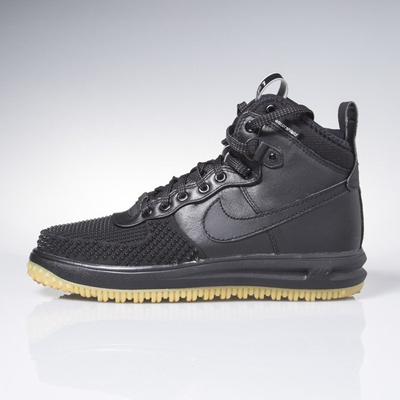 Nike Lunar Force 1 Duckboot black / black-metallic silver-an 805899-003