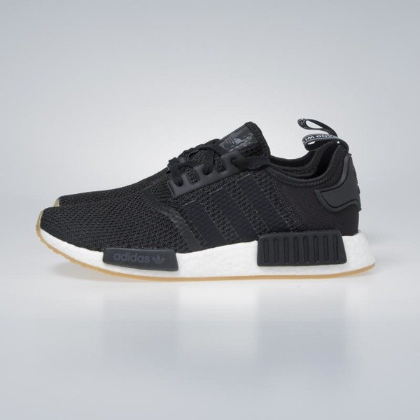 Sneakers buty Adidas Originals NMD_R1 black/black/gum (B42200)