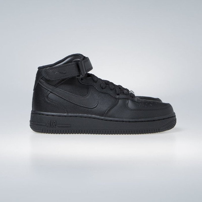 Sneakers buty Nike Air Force 1 '07 Mid black WMNS (366731-001)
