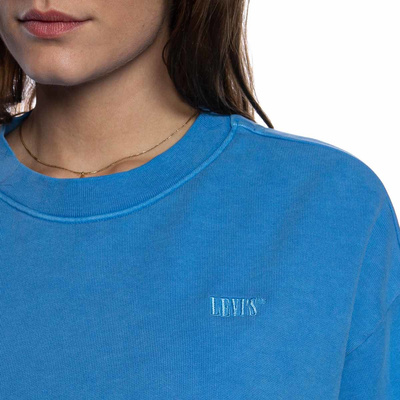 Sweatshirt WMNS Levi's Diana Crew Marina Garment blue