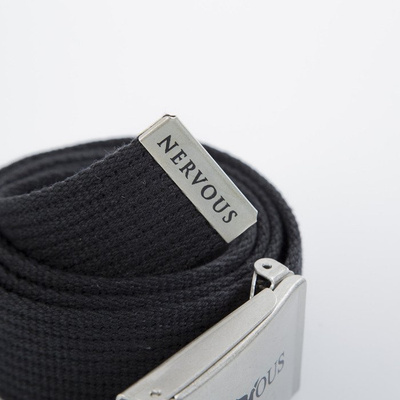Nervous pasek Parc.Classic black / silver