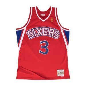 Koszulka Mitchell & Ness Philadelphia 76ers #3 Allen Iverson czerwona Swingman Jersey (18199)