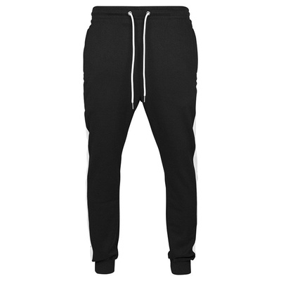 Urban Classics 2-Tone Interlock Track Pants black / white