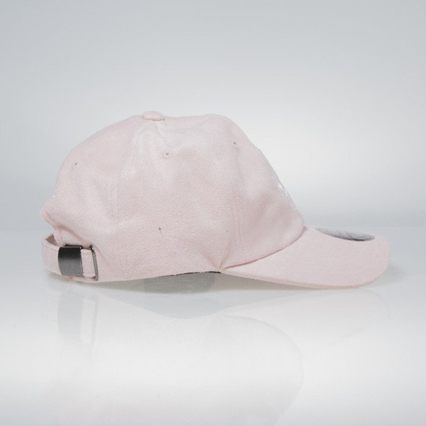 Czapka Mitchell & Ness strapback Chicago Bulls pink QB74Z Micro Suede Slouch