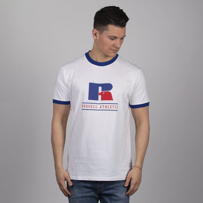 Russell Authletic Ringer Tee white