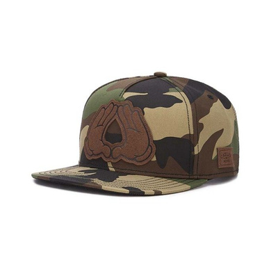 Czapka Cayler & Sons C&S WL Dynasty Lux Cap woodland/black