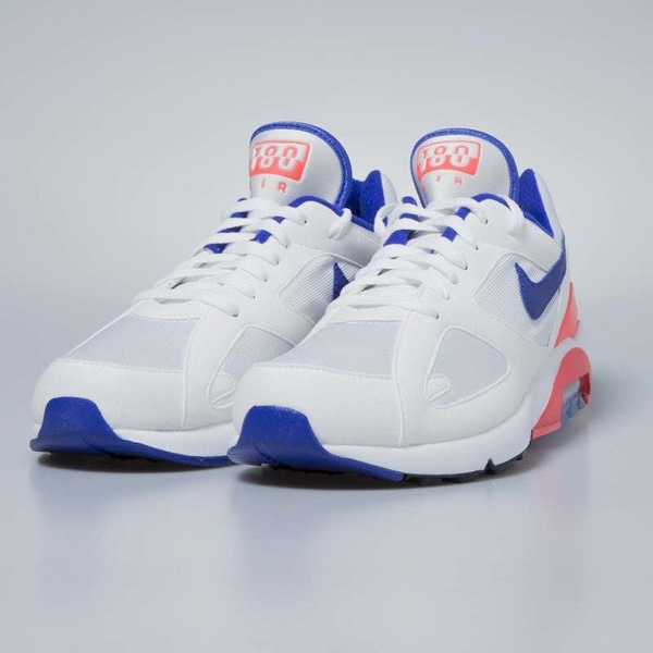 Buty Nike Air Max 180 white / ultramarine - solar red 615287-100