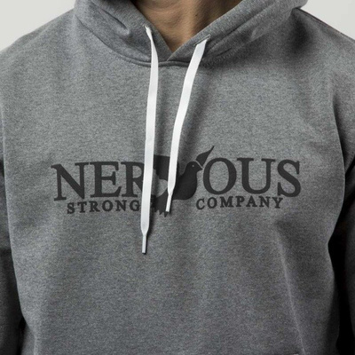 Nervous sweatshirt Hood Classic grey