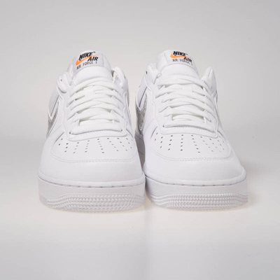 Sneakers buty Nike Air Force 1 '07 LV8 JDI LNTC white/white-black-total orange (BQ5361-100)