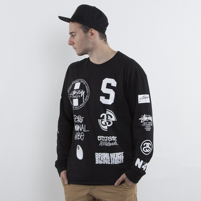 Stussy longsleeve Dot Collage black