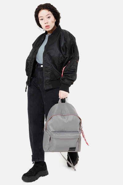 Plecak Eastpak x Alpha Industries Padded Pak'r Backpack srebrny