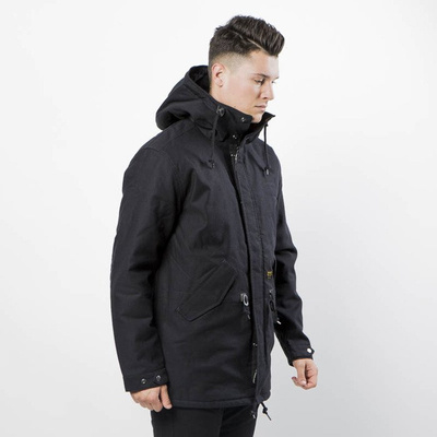 Carhartt WIP winter jacket Clash Parka black